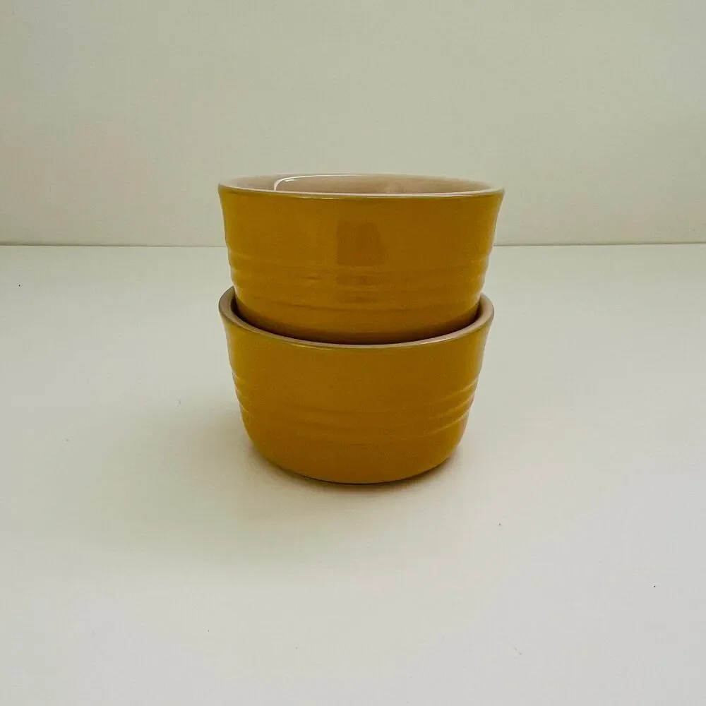 LE CREUSET Nectar Yellow 240ml Large Ramekin, Set of 2